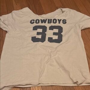 Brandy melville cut cowboys t-shirt